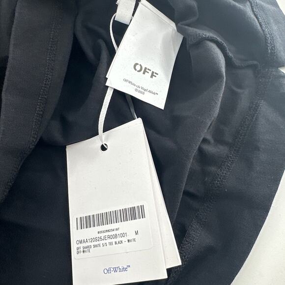 Off-White Men's Black Off Split T-Shirt Size M - Picture 8 of 11